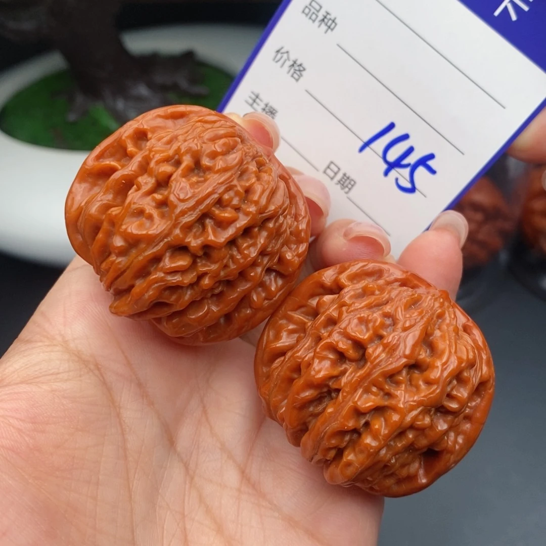 文玩核桃把件41四座楼145