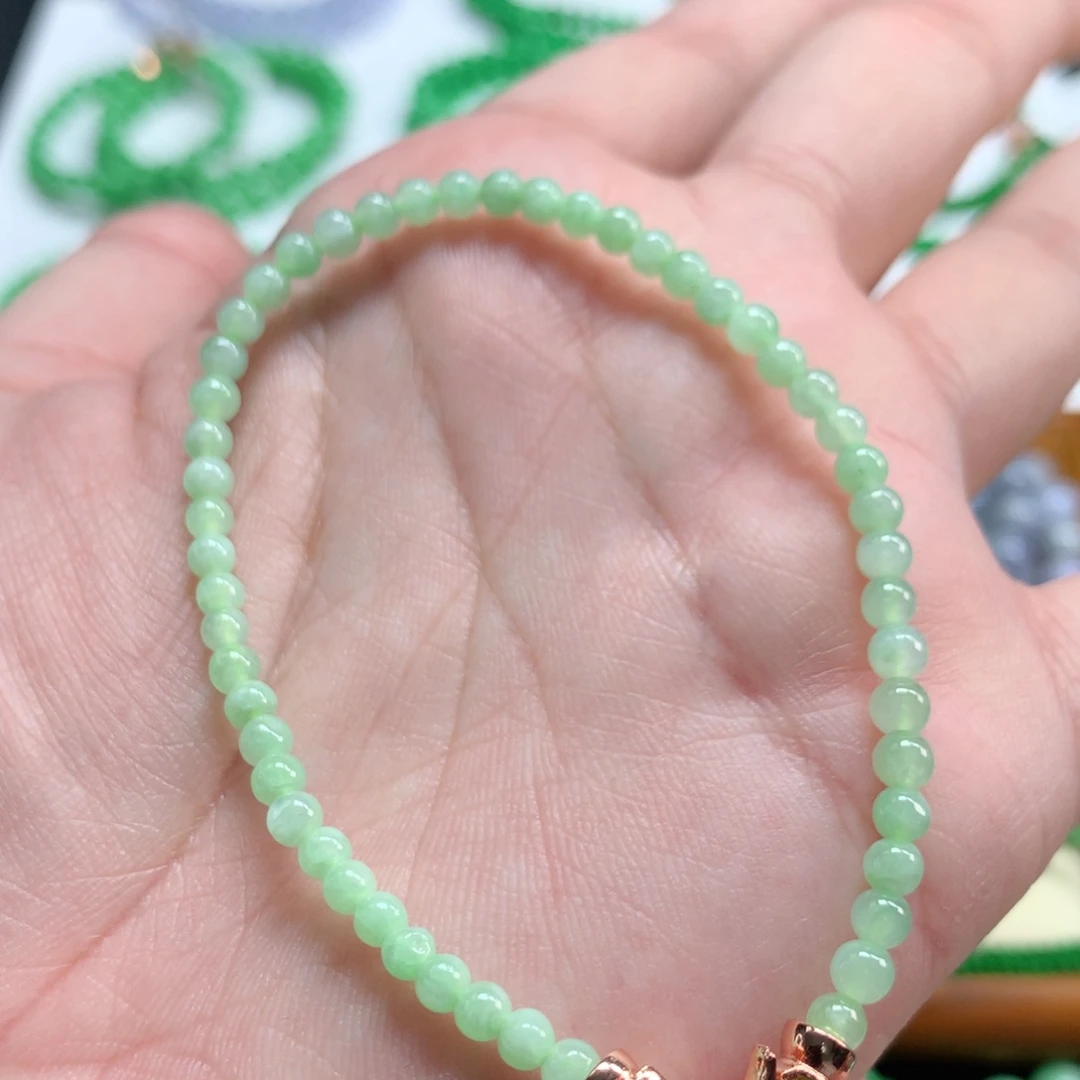 翡翠未镶嵌手链翡翠