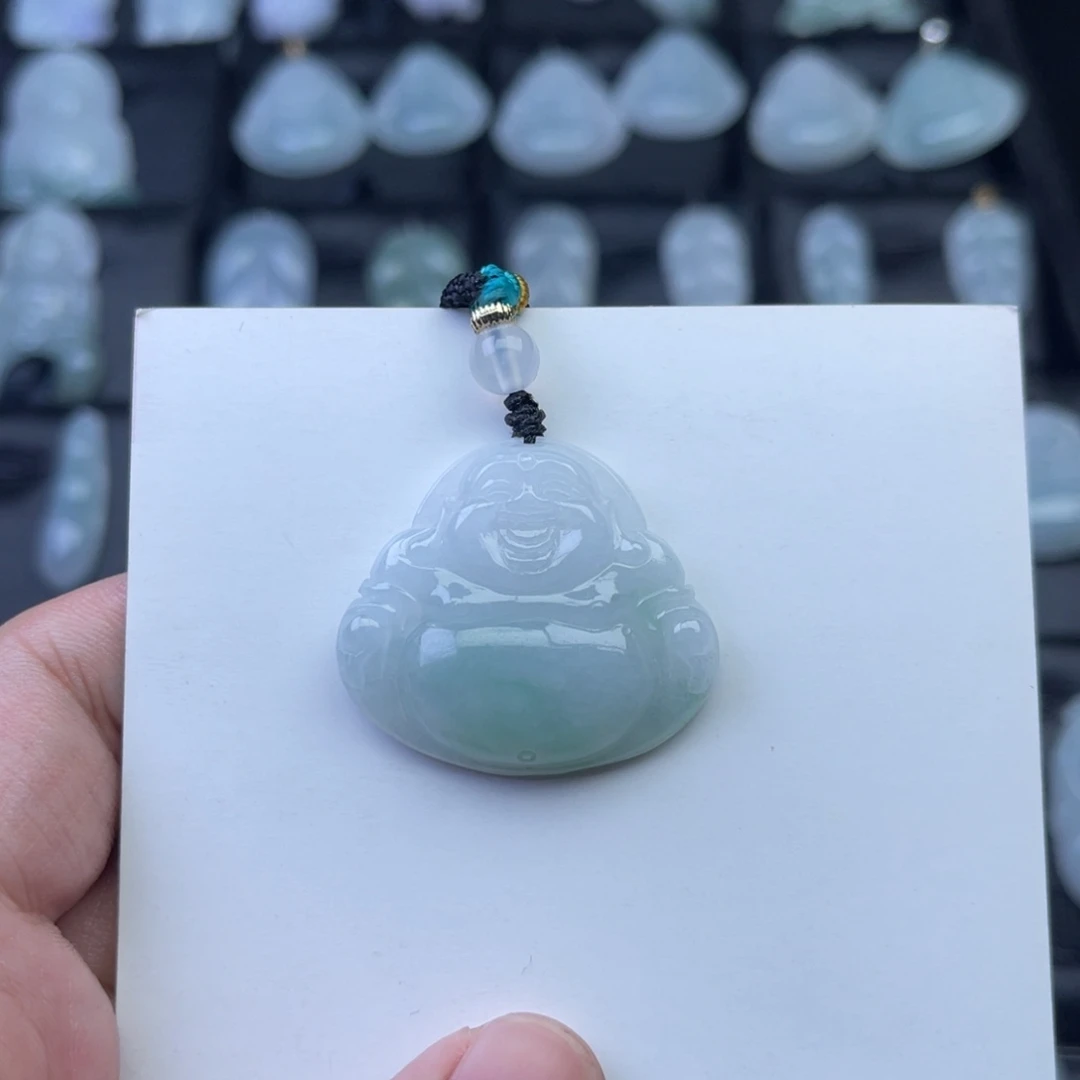 欣***荣翡翠未镶嵌颈饰865