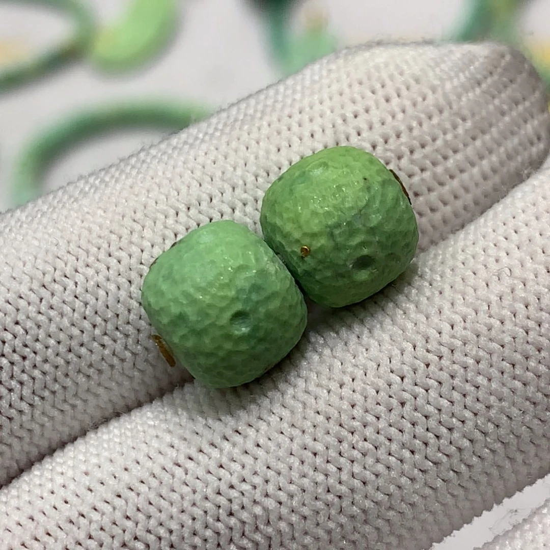未镶嵌绿松石珠宝奇石菜籽星球老型