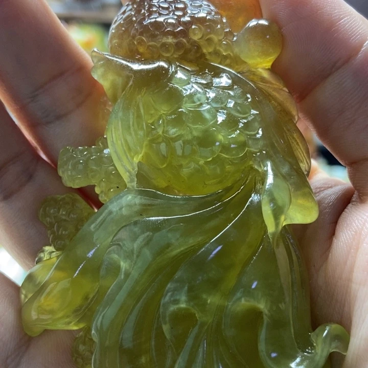 H***n未镶嵌蛇纹石玉颈饰