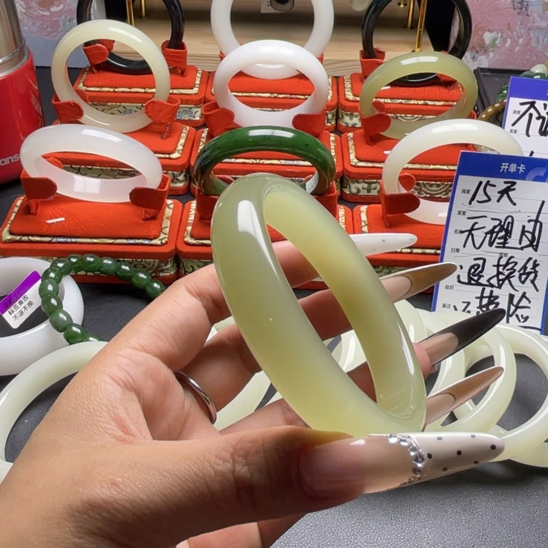 @****60圈口正圈湖水绿