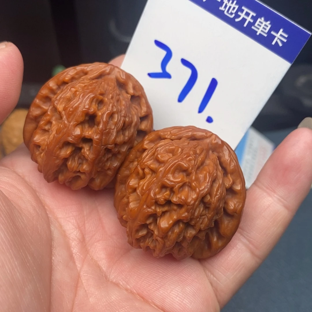把件文玩核桃白狮子39