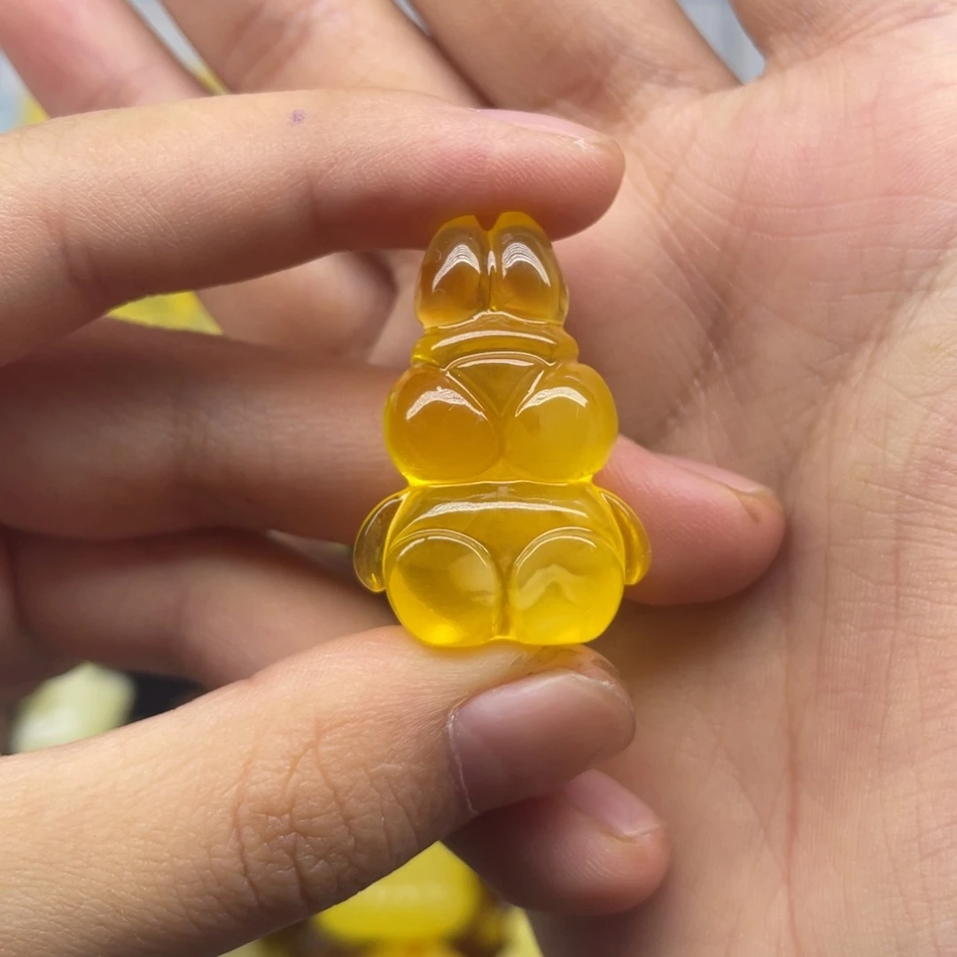 琥珀未镶嵌裸石天然琥珀蜜蜡