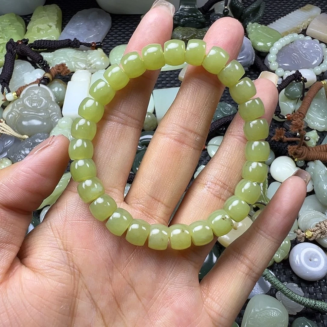 和田玉未镶嵌颈饰卡8