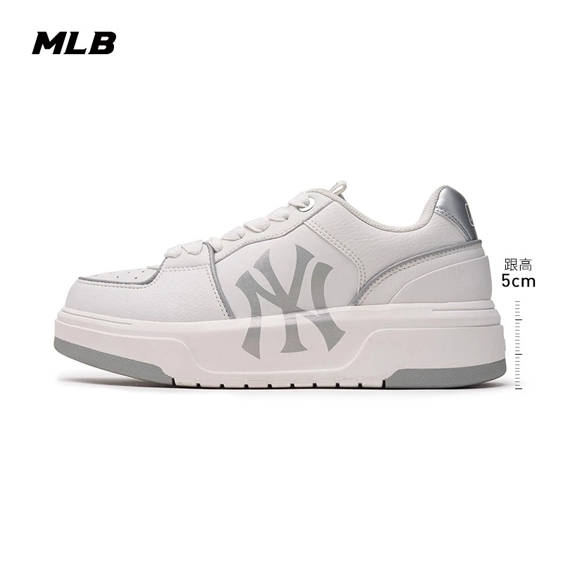 MLB官方 男女学长鞋复古厚底低帮增高明星同款跑者美学 M23NSXCLB