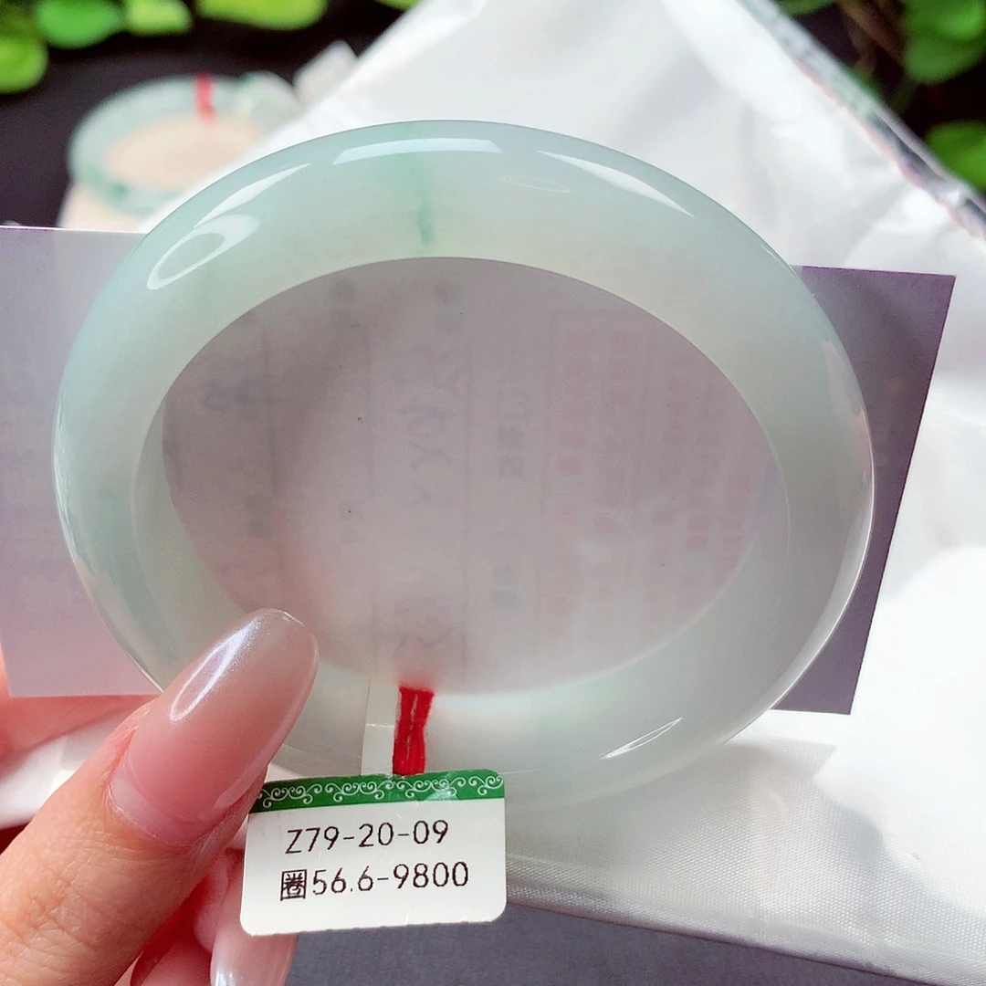 翡翠未镶嵌手镯缅甸天然a货翡翠手镯