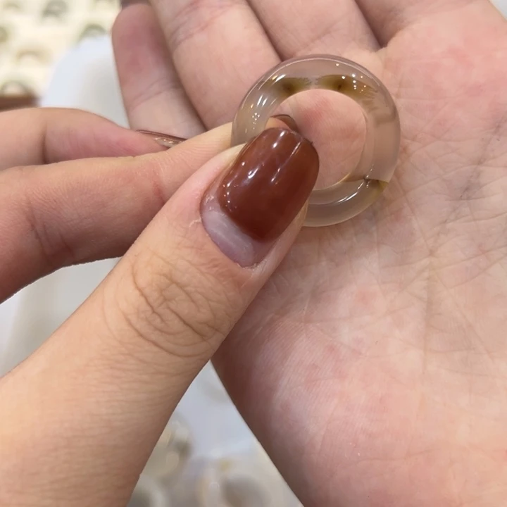 玛瑙/玉髓合金戒指111港15