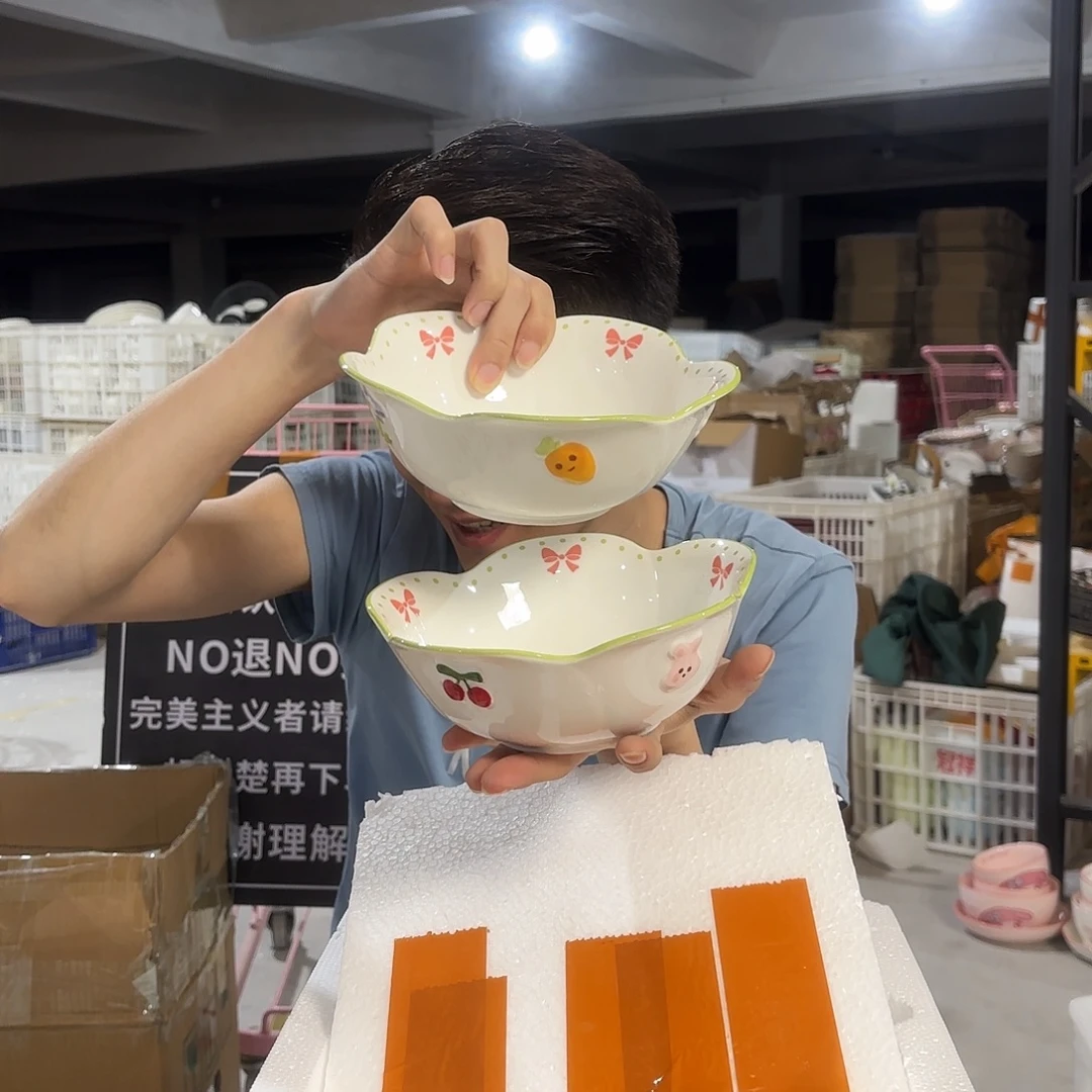 潮州微瑕陶瓷餐具