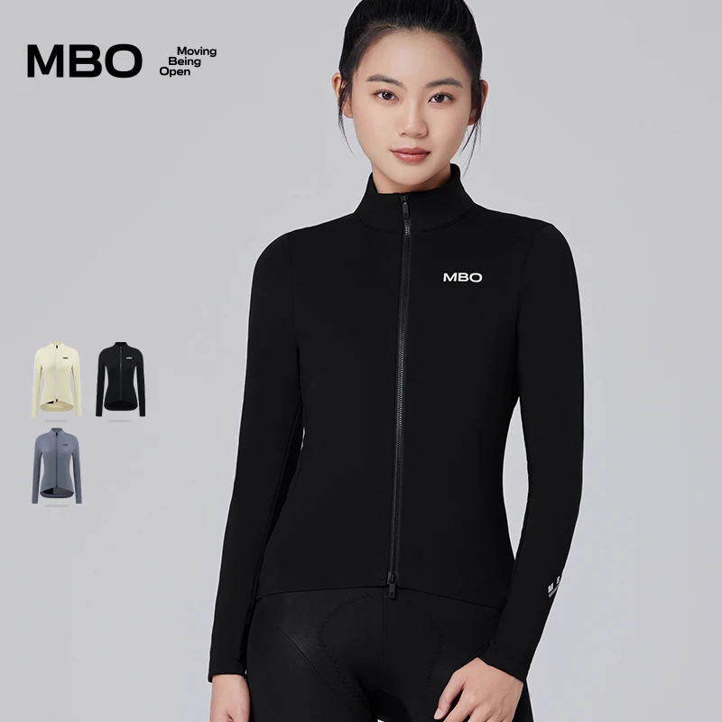 MBO Softshell女子冬季软壳防风防泼水骑行夹克C190锁温保暖外套