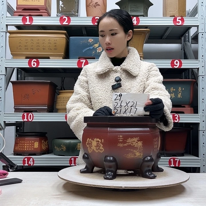 花盆紫砂紫砂花盆