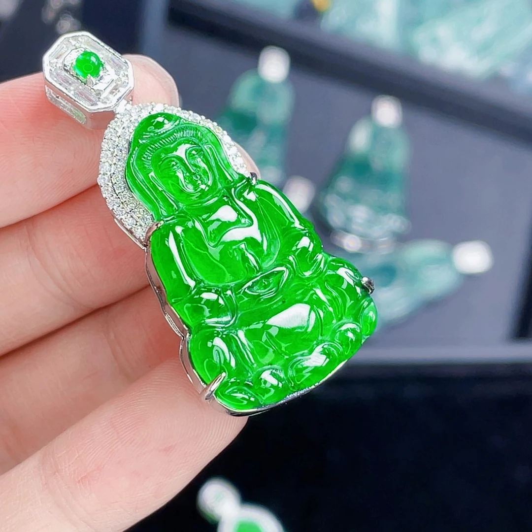 翡翠吊坠(不含链)未镶嵌