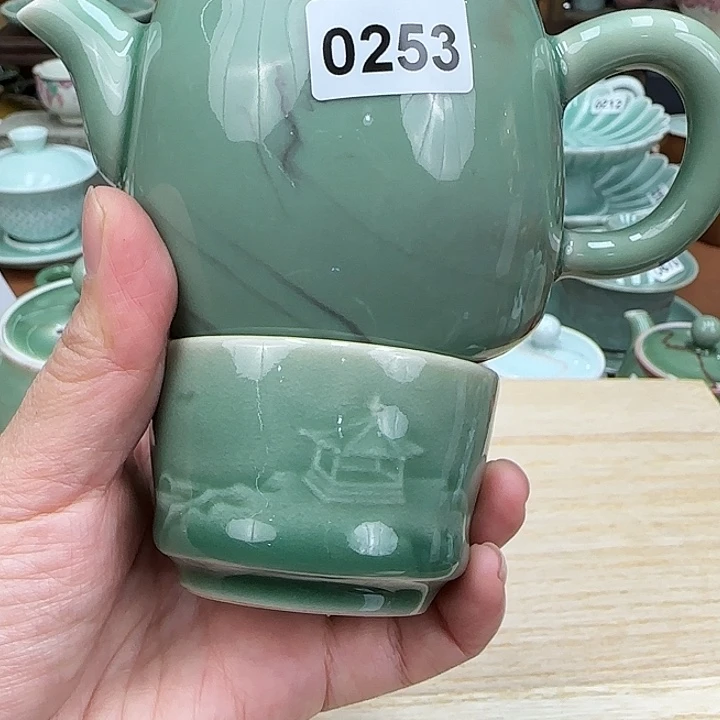福***胶龙泉敬悦青瓷品茗杯