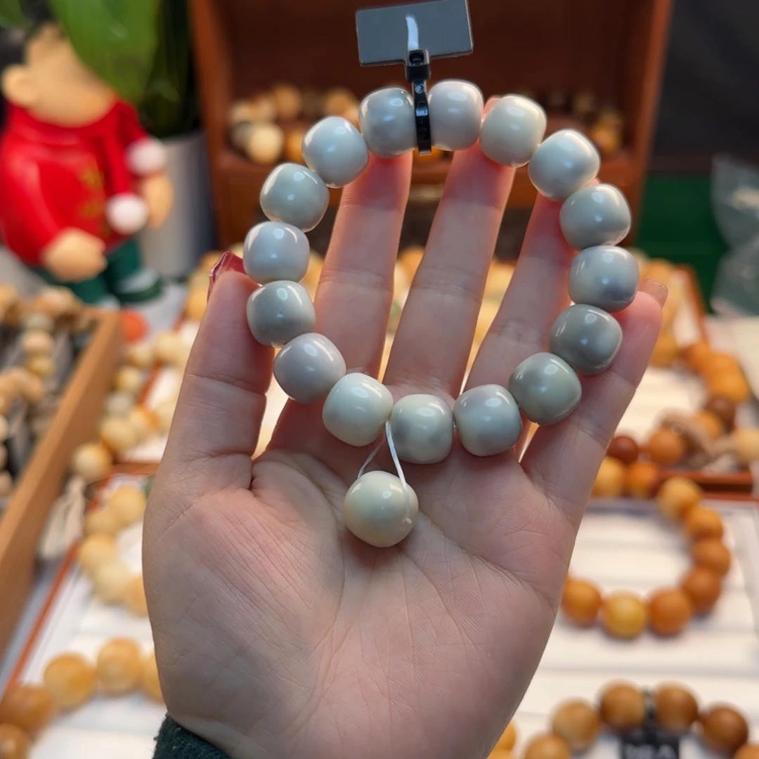 菩提根/象牙果手串卡14桶珠紫色系全品1
