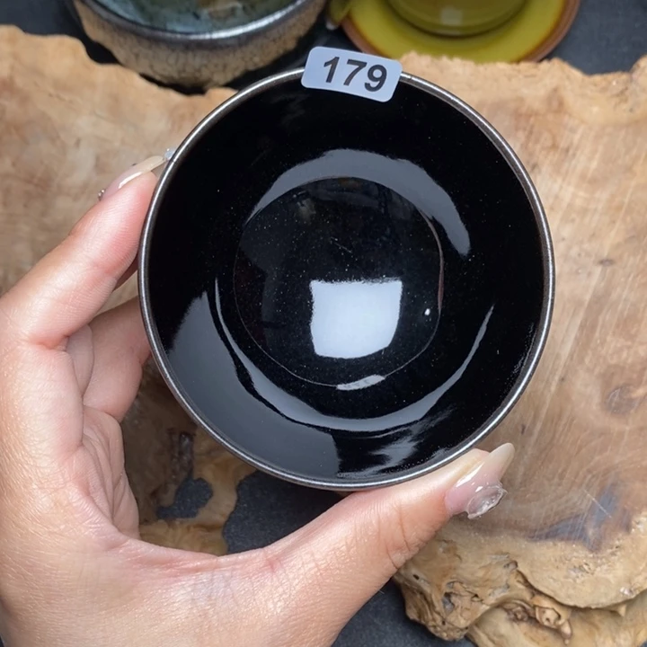 茶盏建窑建盏主人杯179微瑕