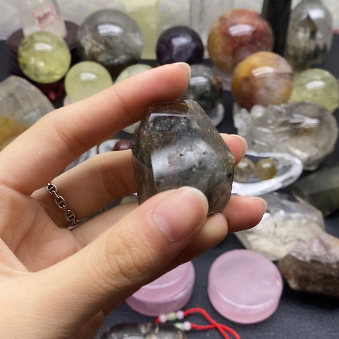 未镶嵌珠宝半成品水晶107水晶石