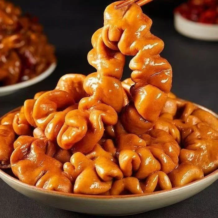 【拍2斤送1斤到手3斤】全熟酱卤肥肠去油卤货猪大肠（少油） 冷链发货