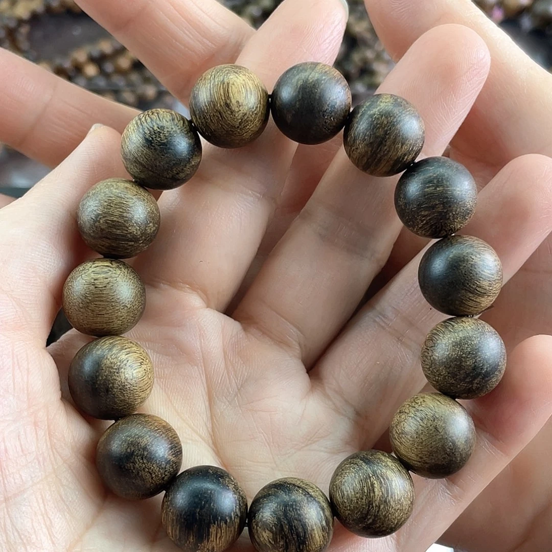 沉香手串网**代达拉干虎斑留疤