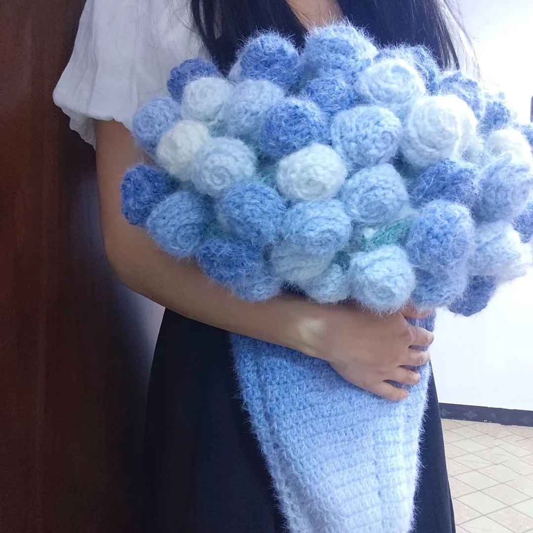 A手工编织花式毛线DIY非成品