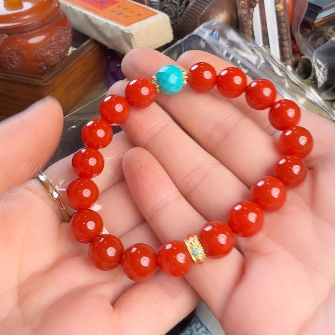 滴血莲花菩提吊坠