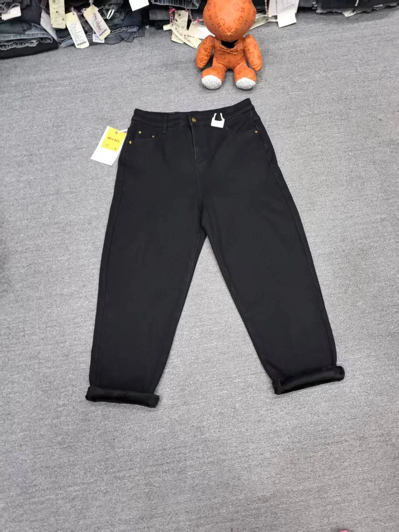 700 弹力 加绒 老爹哈伦裤