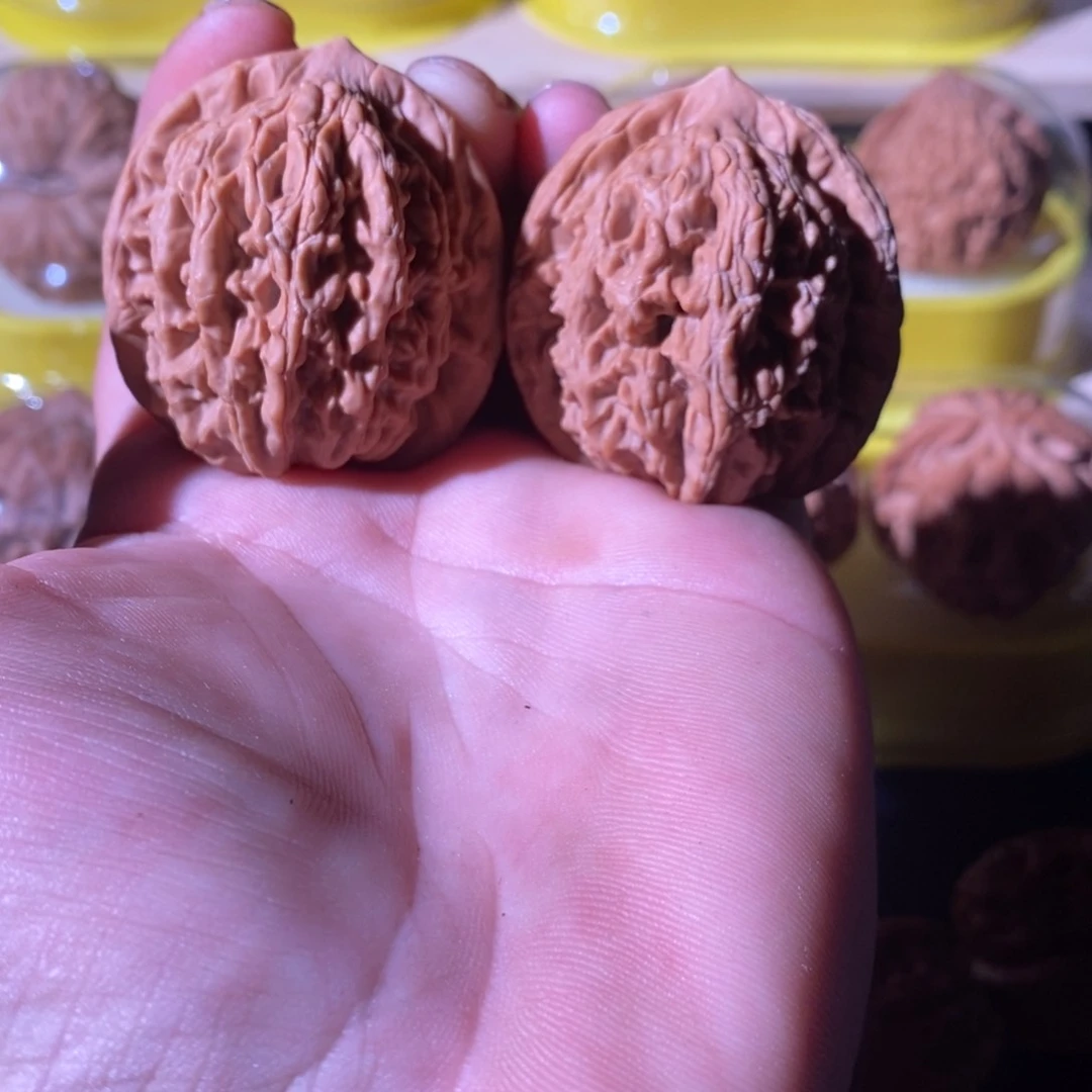 吊坠文玩核桃40虎头