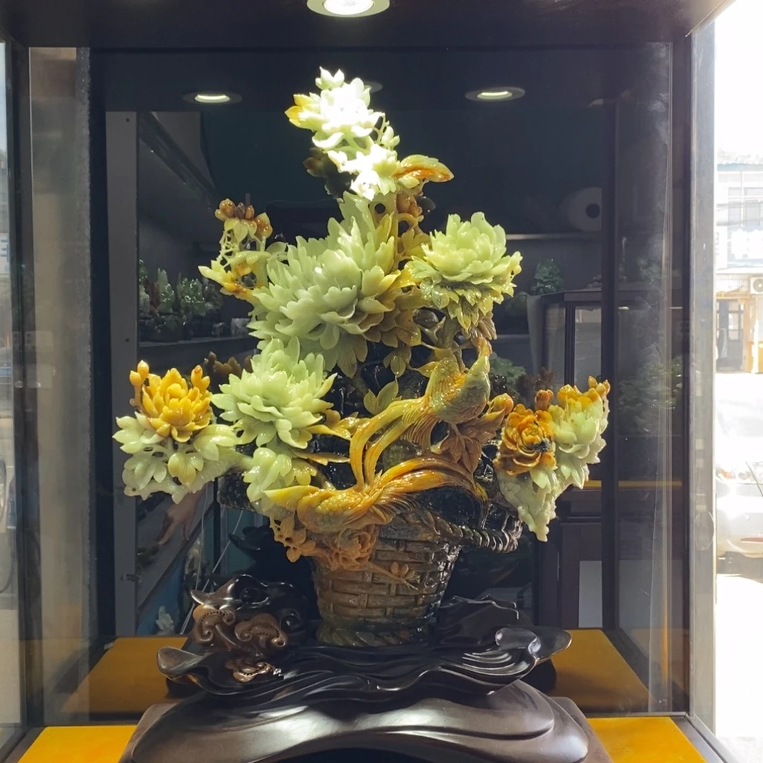 蛇纹石玉未镶嵌珠宝奇石