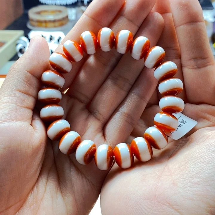 玛瑙/玉髓手链未镶嵌雄*