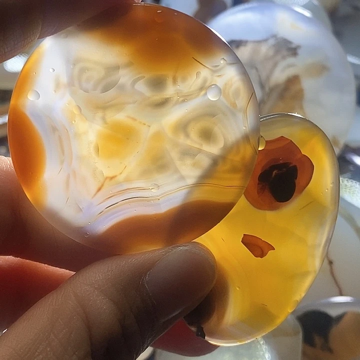 未镶嵌颈饰玛瑙/玉髓曌****空