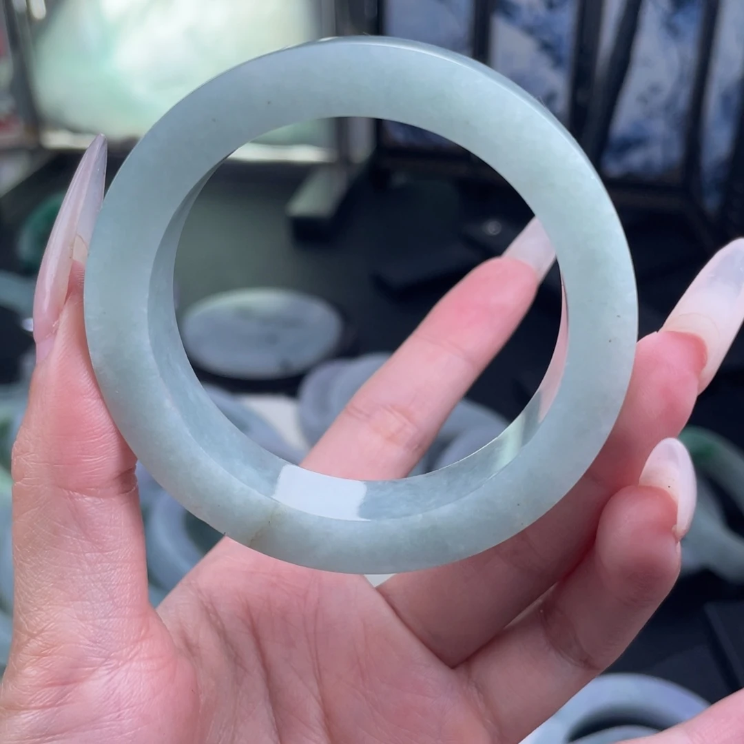 定制翡翠未镶嵌正圈纹裂漏