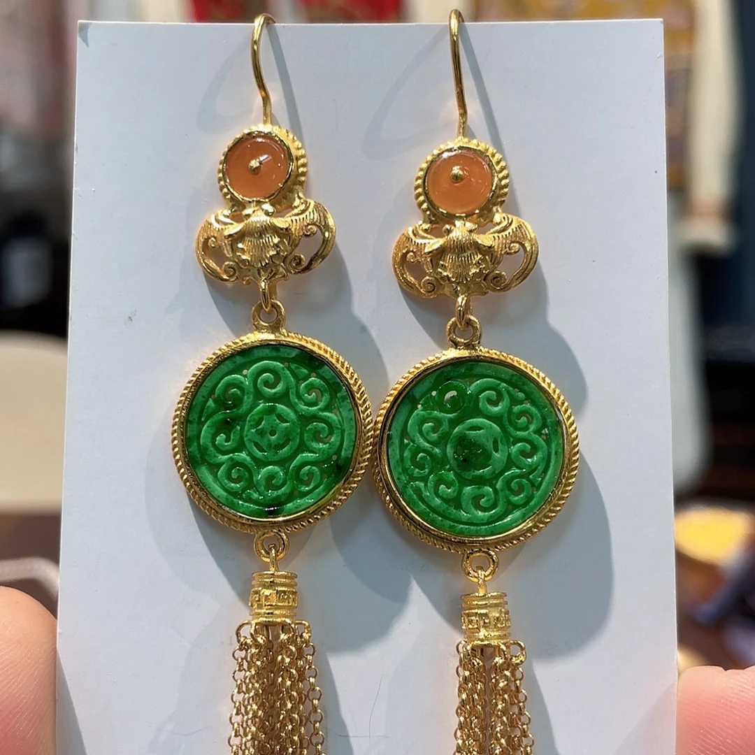 锦纶非金属耳坠耳坠