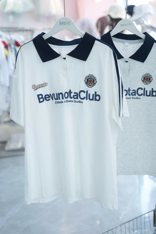 445217男款男童时尚百搭短袖休闲潮流