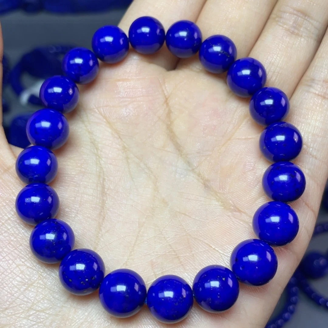 青金石未镶嵌10mm手串