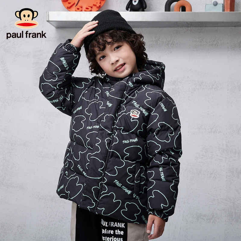 【阿圆专属】大嘴猴童装冬季加绒保暖中大童羽绒服3505335006F