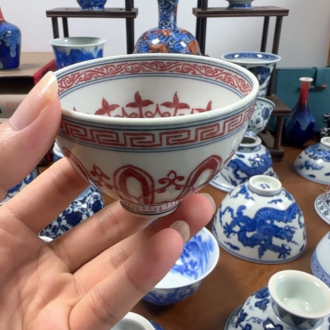 杯子景德镇纯手工陶瓷的111111