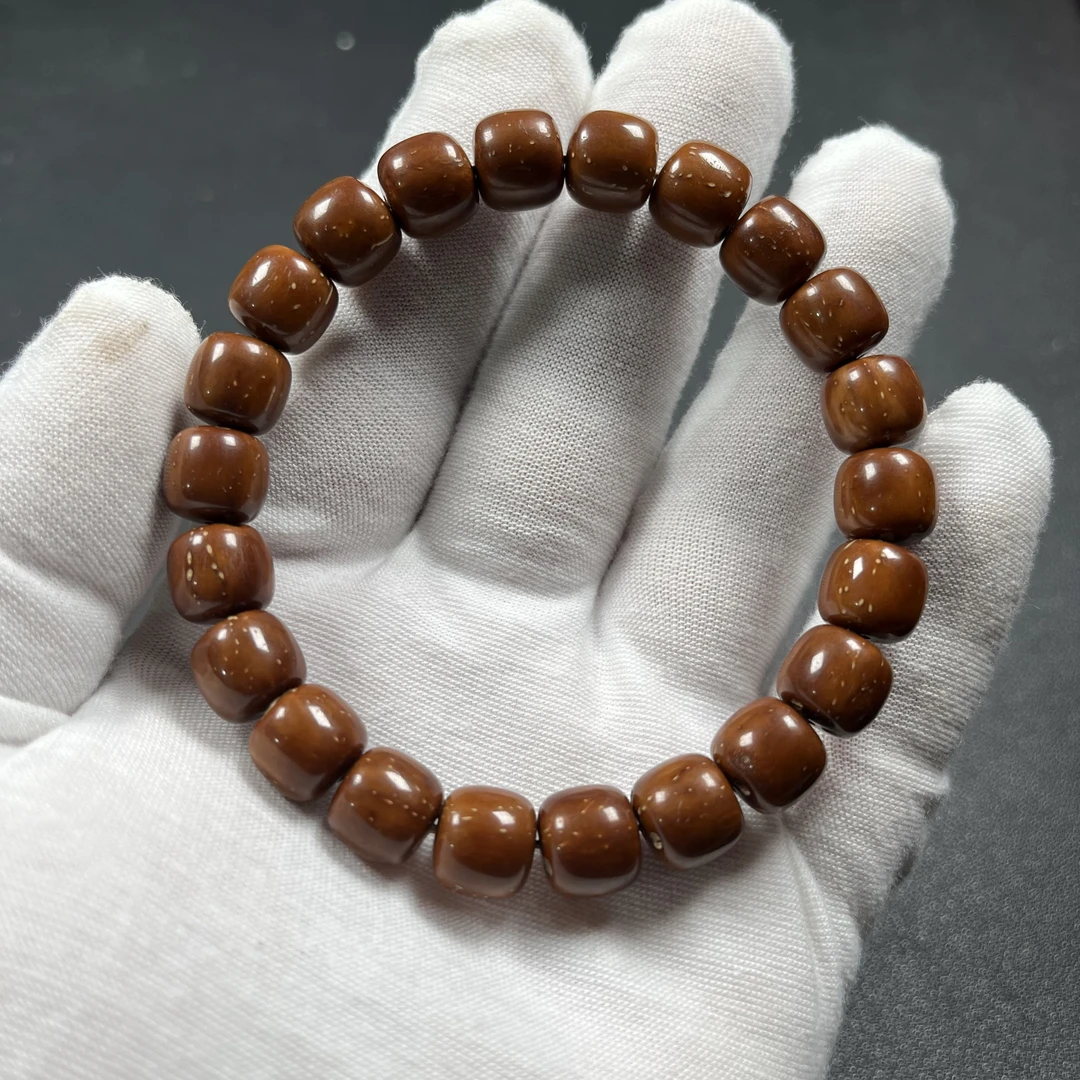 半实心老料油核紫金鼠老型手串高油高密上色快油性大