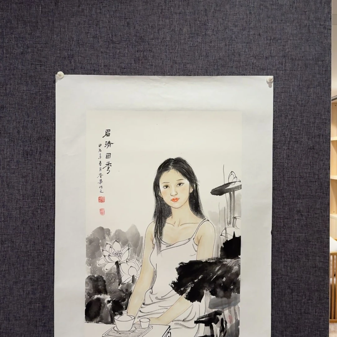 国画国画作品一幅