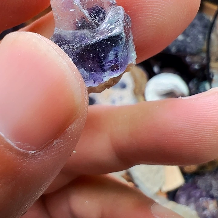 水晶珠宝半成品未镶嵌蓝*