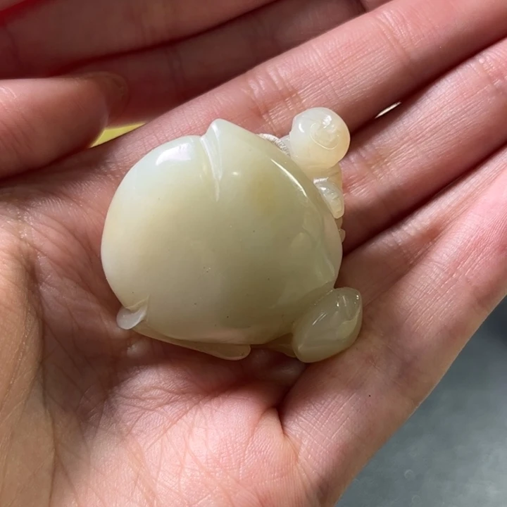 和田玉把件未镶嵌行*