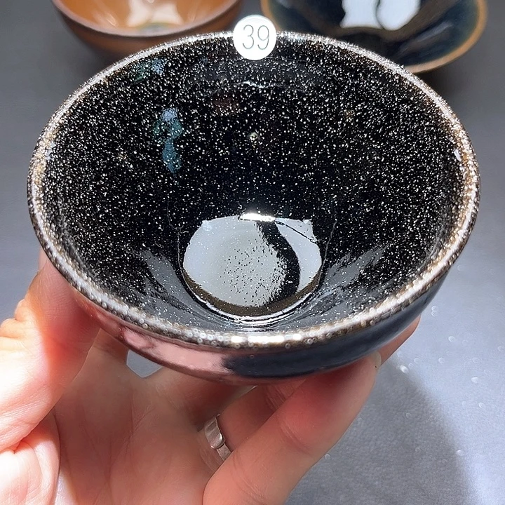茶盏柴烧建盏主人杯39