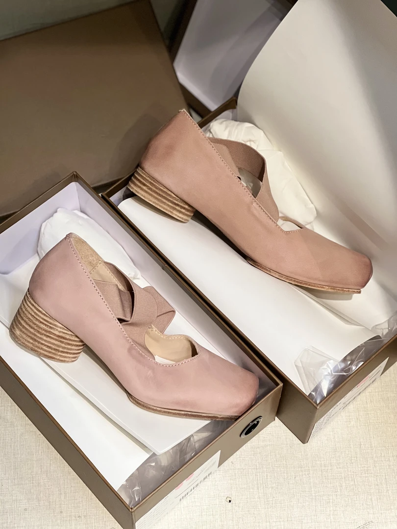 25新色干枯玫瑰裸粉色 猪鼻子手工鞋芭蕾舞鞋 真皮大底高端手工鞋