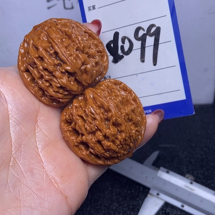 文玩核桃把件098/42虎头