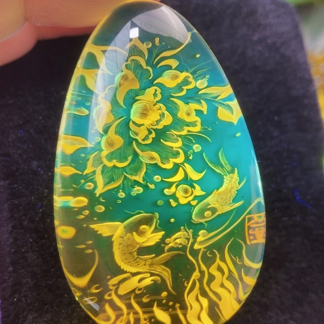 【闪购商品】金珀吊坠(不含链)未镶嵌