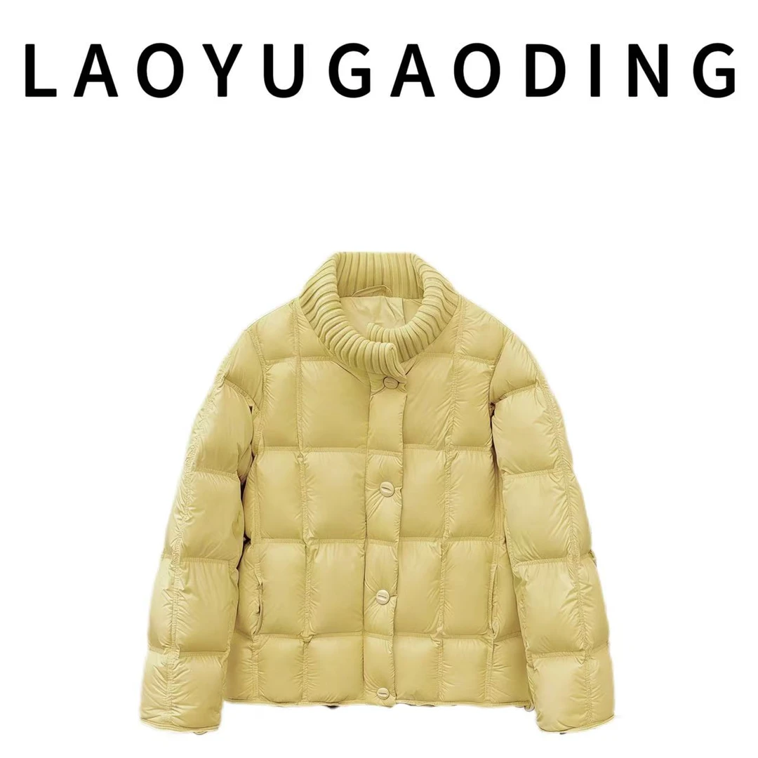 【LAOYUGAODING】高品质-250606白鸭绒服百搭女款女装保暖