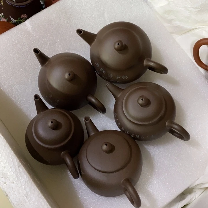 幸***福茶壶紫砂紫砂宜兴陶瓷艺术