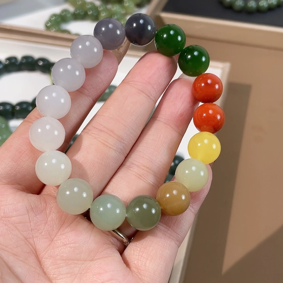 和田玉手链未镶嵌