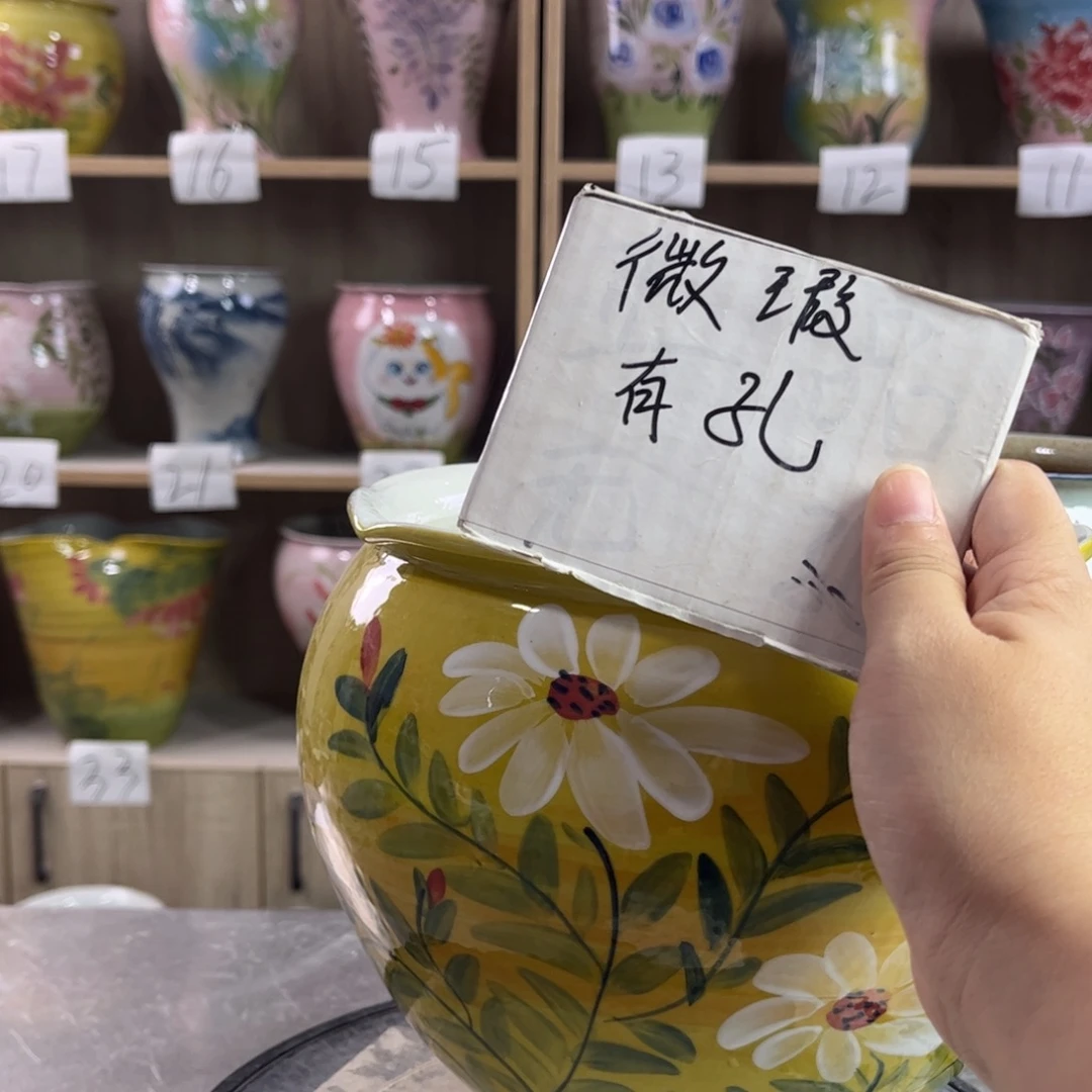 景德镇陶瓷花盆花盆