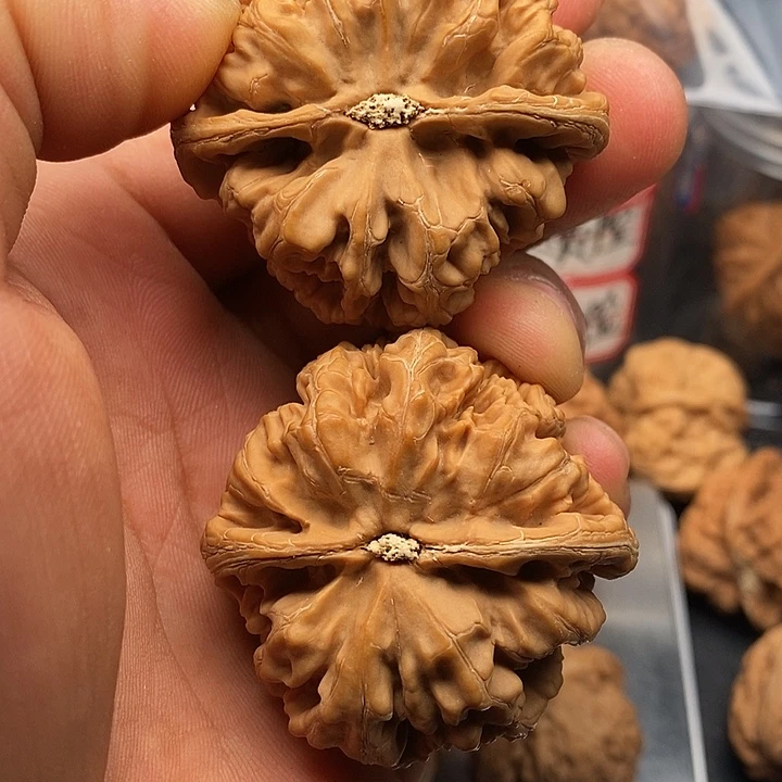 文玩核桃把件粗筋47