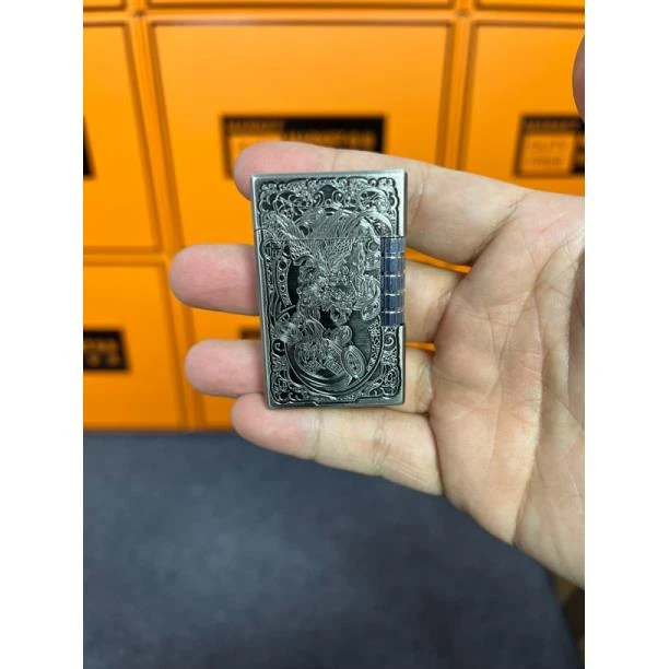 貔貅银朗声气机打火机895