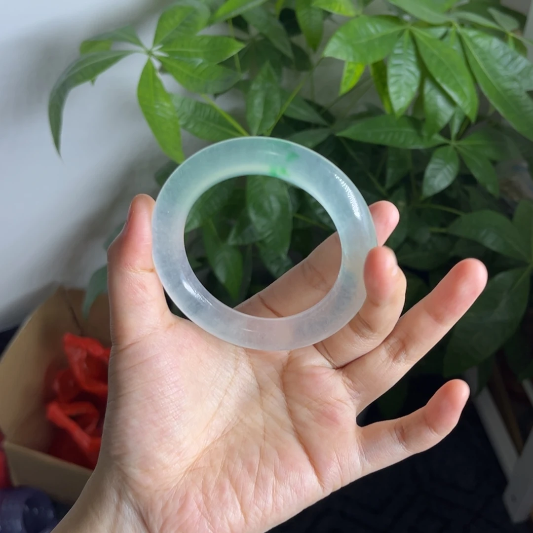 陆***希玉半山半水一口翠 圆条57 陆希